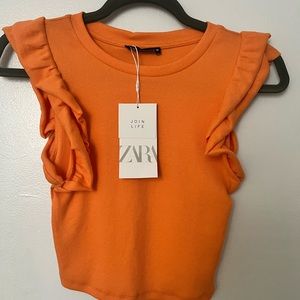 ZARA Crop top -NEVER worn-